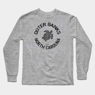 Outer Banks, North Carolina, Sea Turtle Long Sleeve T-Shirt